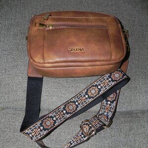 TELENA Crossbody Purse for Women's Vegan Leather.